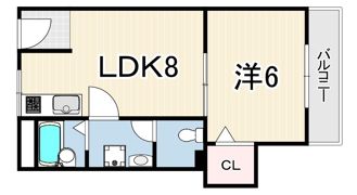 SUZURAN DANCHI 2の間取り画像