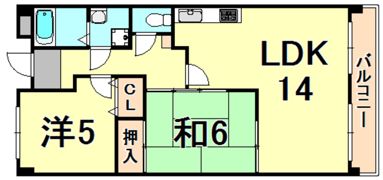 ルミエール7の間取り画像