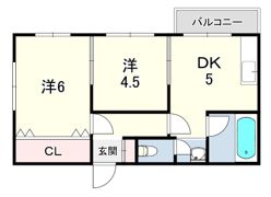 山村マンションの間取り画像