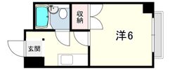 メゾン岡本の間取り画像