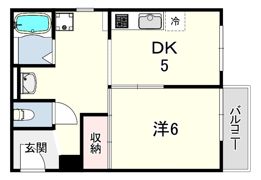 オレンジマンションの間取り画像