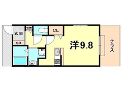 メディシャール苦楽園の間取り画像