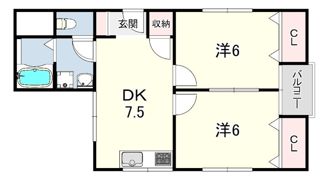 吉中ビルの間取り画像