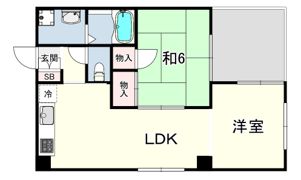 リブレシア明石の間取り画像