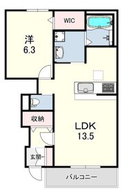 エヌメゾンの間取り画像
