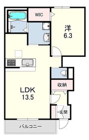 エヌメゾンの間取り画像