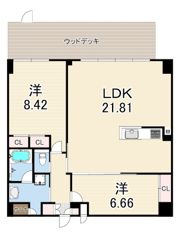 プレジオ西宮北口の間取り画像