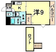 ラフィーネ伊丹3の間取り画像