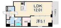 プレジオ西宮北口の間取り画像