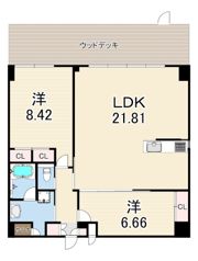 プレジオ西宮北口の間取り画像