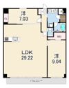 プレジオ西宮北口の間取り画像