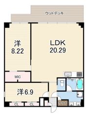プレジオ西宮北口の間取り画像