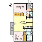 アグレアーブルの間取り画像