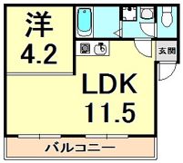グランツハイムユンの間取り画像