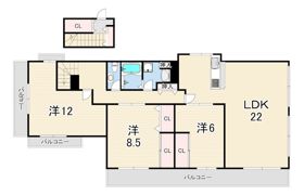 CONT KIKUTANIの間取り画像