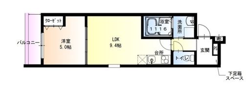 フジパレス西宮春風公園3番館の間取り画像
