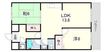 第五中村マンションの間取り画像