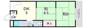 グリーンハイツの間取り画像