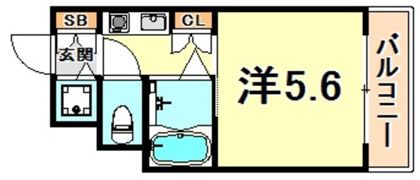 パインテ-ル御影の間取り画像