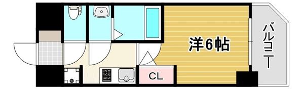 アドバンス神戸ラシュレの間取り画像