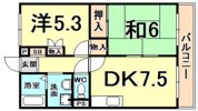 スィーテスト上ヶ原の間取り画像