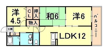 クリーンマンションの間取り画像