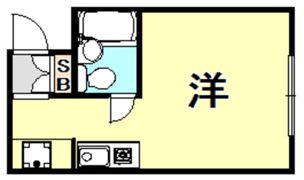 メゾン栄光園の間取り画像