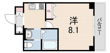 AILE鳴尾の間取り画像