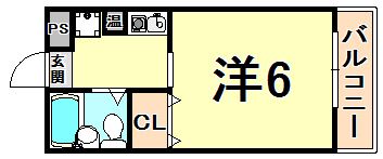 サニーテラスハイネの間取り画像