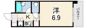 ウェルコート岡本の間取り画像