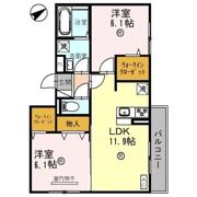 デーヴァ林崎の間取り画像