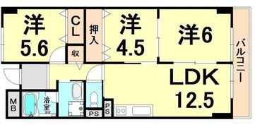 ESPERAR エスペラールの間取り画像