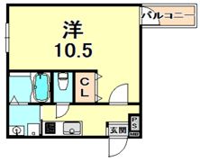 フジパレスさくら夙川ウエストの間取り画像