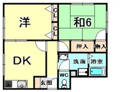 越水プラウの間取り画像