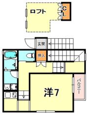 グランメール魚崎の間取り画像