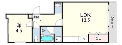 ラポール21の間取り画像