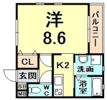 フィーノ西宮北口の間取り画像