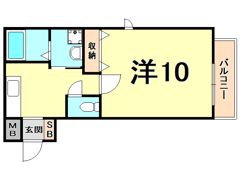 コマ・ナージュの間取り画像