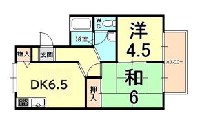 シーサイドハウス東町の間取り画像