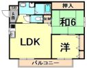 ハローハイツの間取り画像