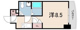 セレニテ甲子園1の間取り画像