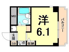 ダンディライオン西宮の間取り画像