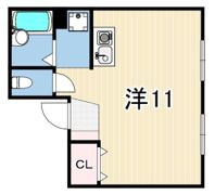 シュロス南王子の間取り画像