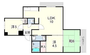 ソレイユ武庫川の間取り画像