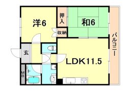 ファミリーハイツ徳井の間取り画像
