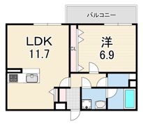 （仮称）門戸厄神・M社計画新築工事の間取り画像