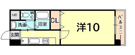 キャッスルプラザ甲子園アネックスの間取り画像