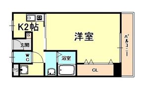 シャトル岩園の間取り画像