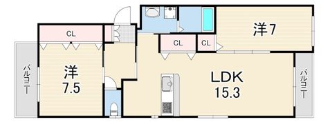 ラ・メゾン ルミエールの間取り画像