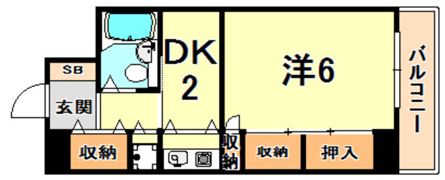 ブルームライフ兵庫の間取り画像